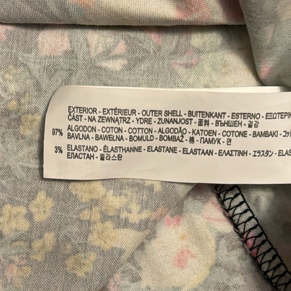 Zara Floral Print Fit and Flare Mini Dress with Pockets - Picture 6 of 6